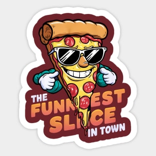 Funniest Slice Sticker